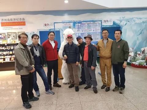 삼다애에 묵으며 제주를 여행한 동호회모임 손님들