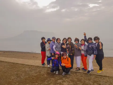 삼다애에 묵으며 제주를 여행한 동창모임 손님들